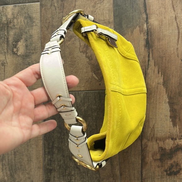 Coach shoulder bag suede boho - Picture 5 of 11